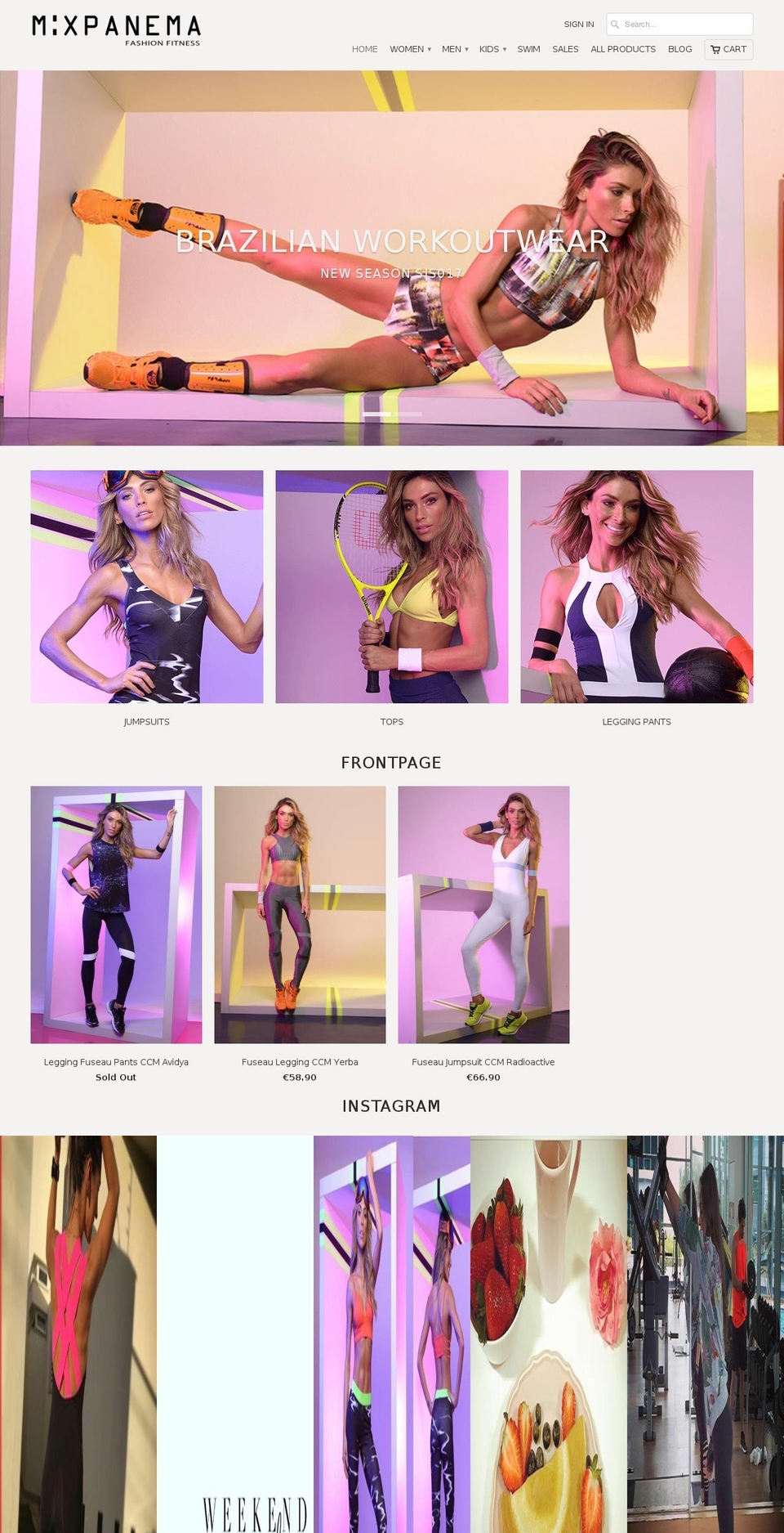 mixpanema.com shopify website screenshot