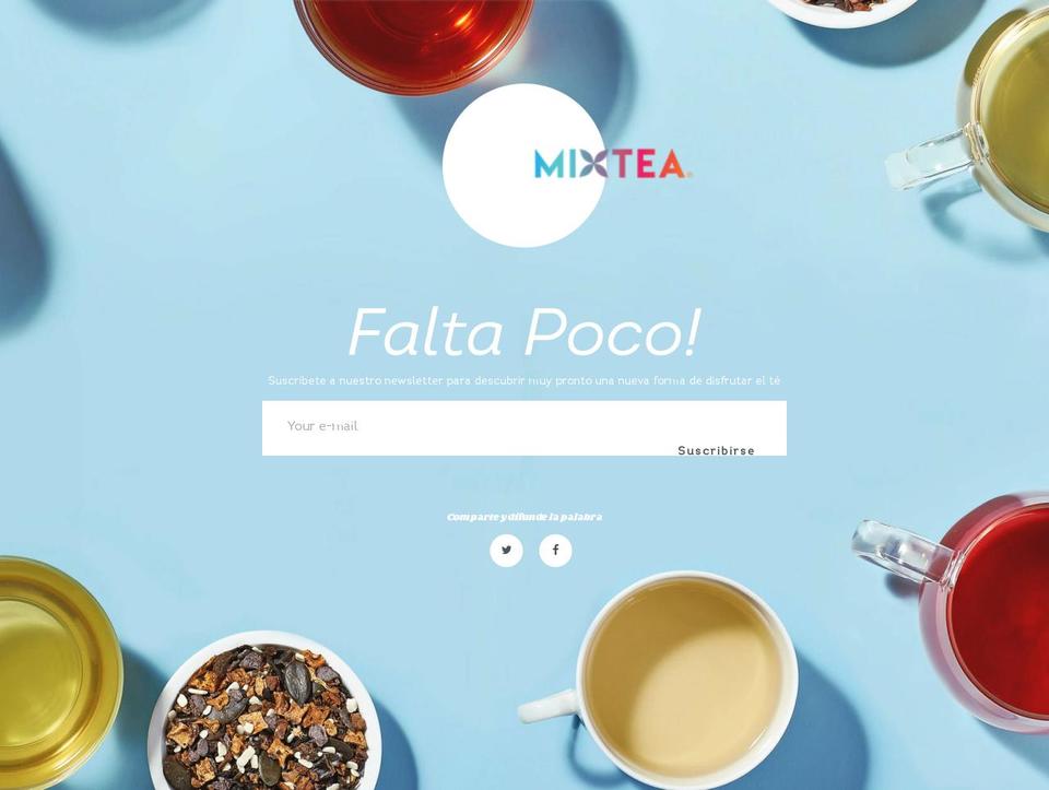 mixtea.cl shopify website screenshot