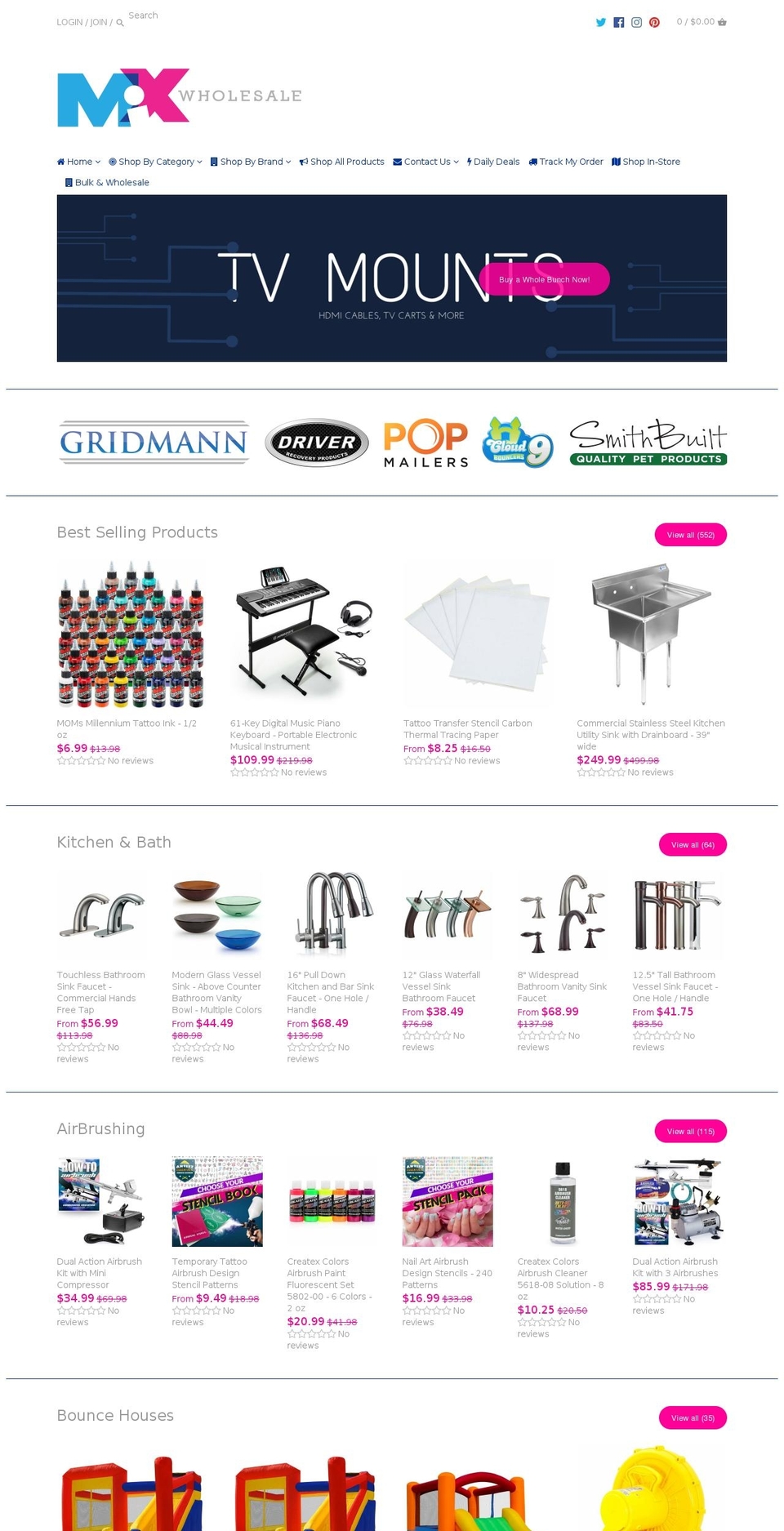 Starbrite Sale - Home Shopify theme site example mixwholesale.com
