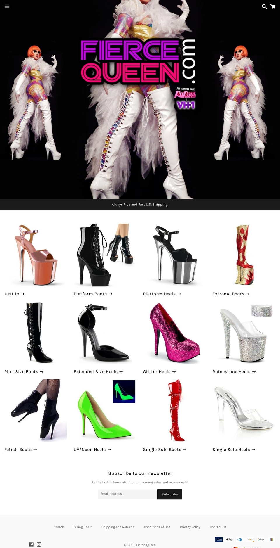 mizzcori.com — Shopify storefront screenshot