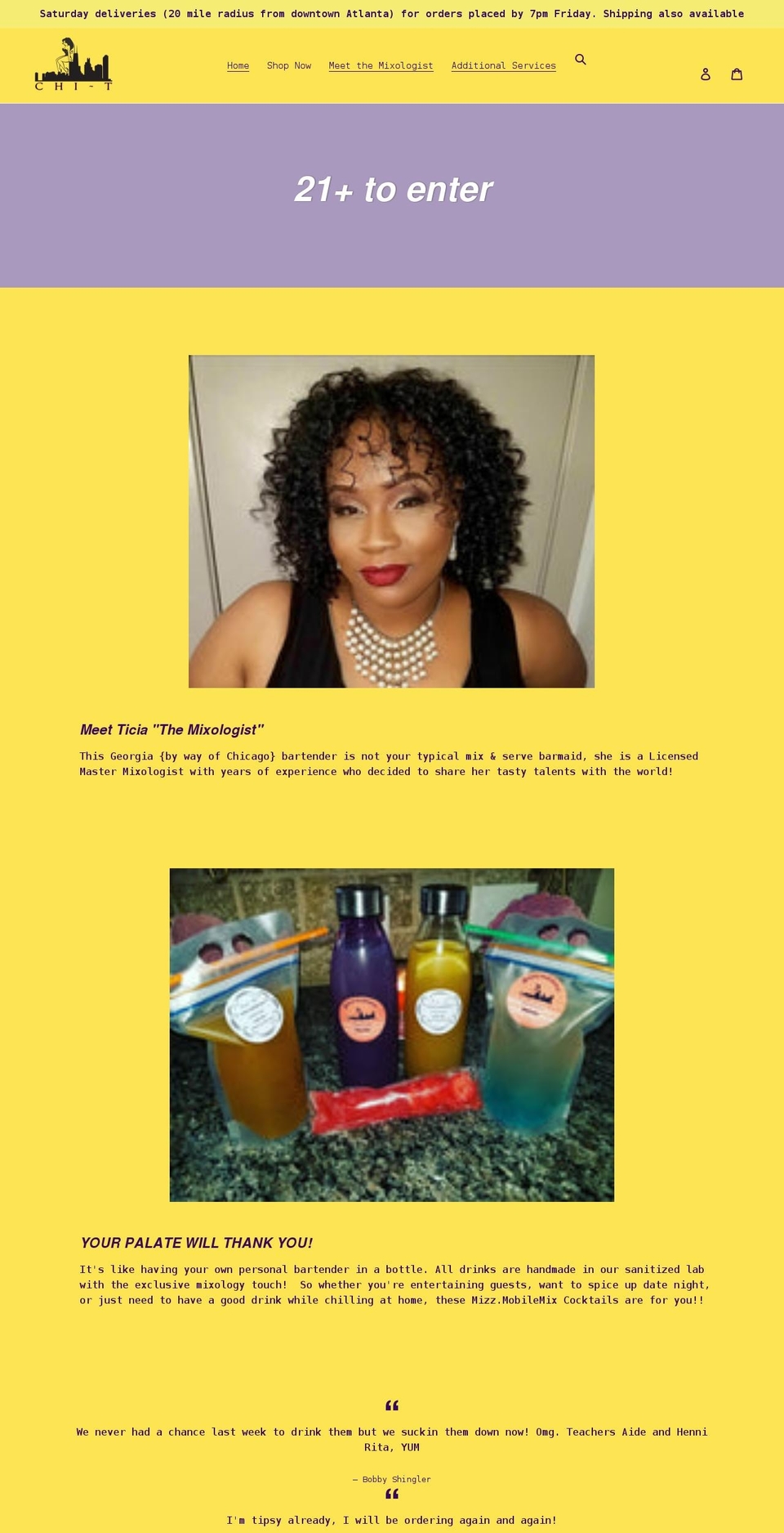 mizzmobilemix.com shopify website screenshot