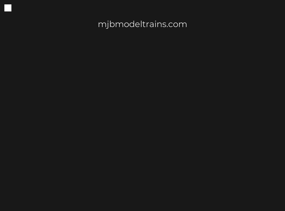 mjbmodeltrains.com — Shopify storefront screenshot