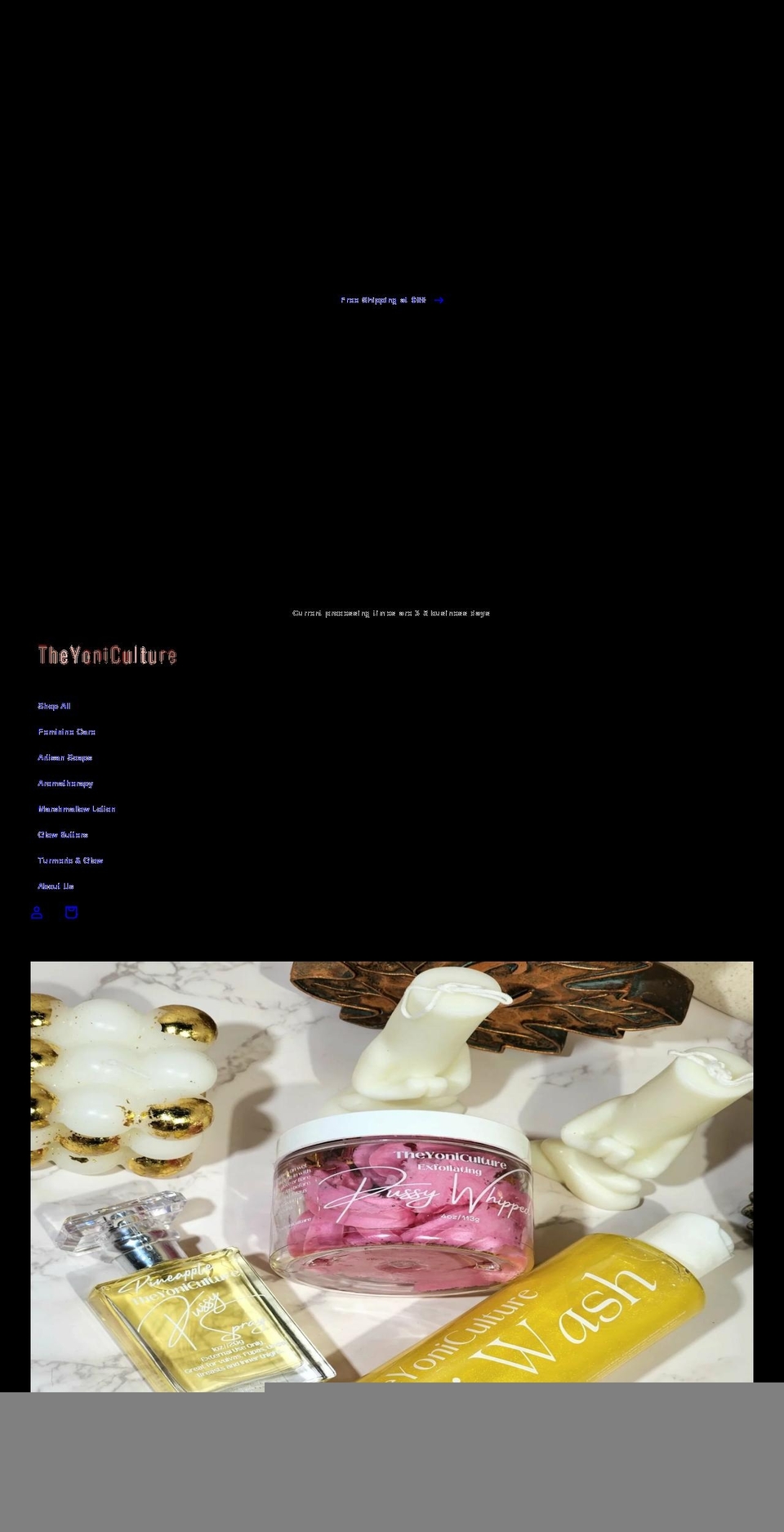 mjbodytreats.com shopify website screenshot