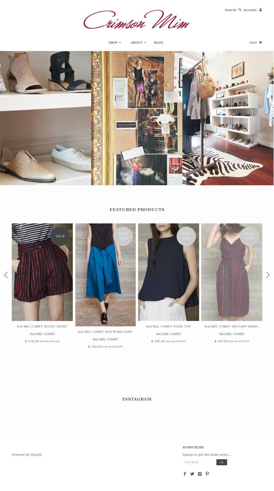 mjedi.com — Shopify storefront screenshot