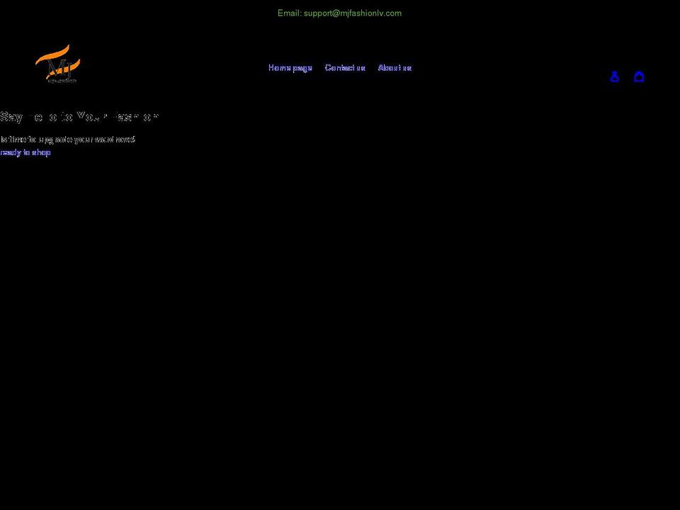 mjfashionlv.com shopify website screenshot