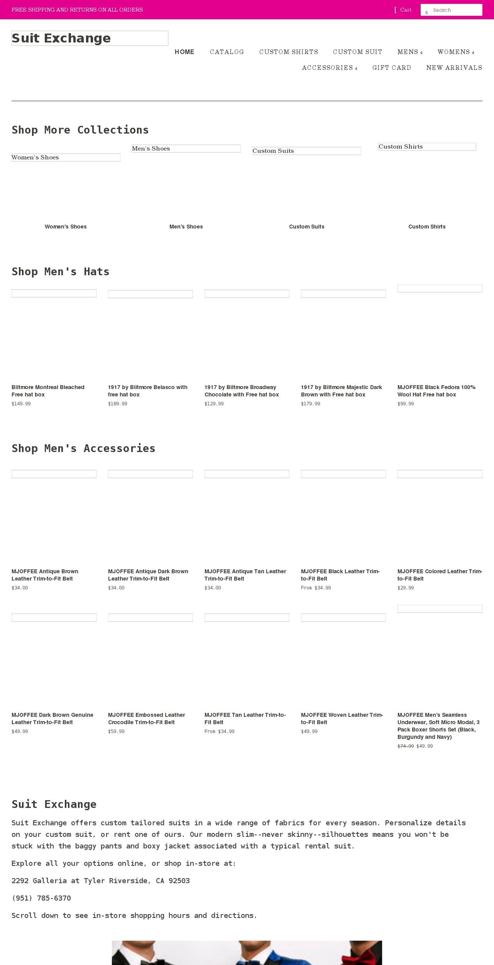 mjoffee.com shopify website screenshot