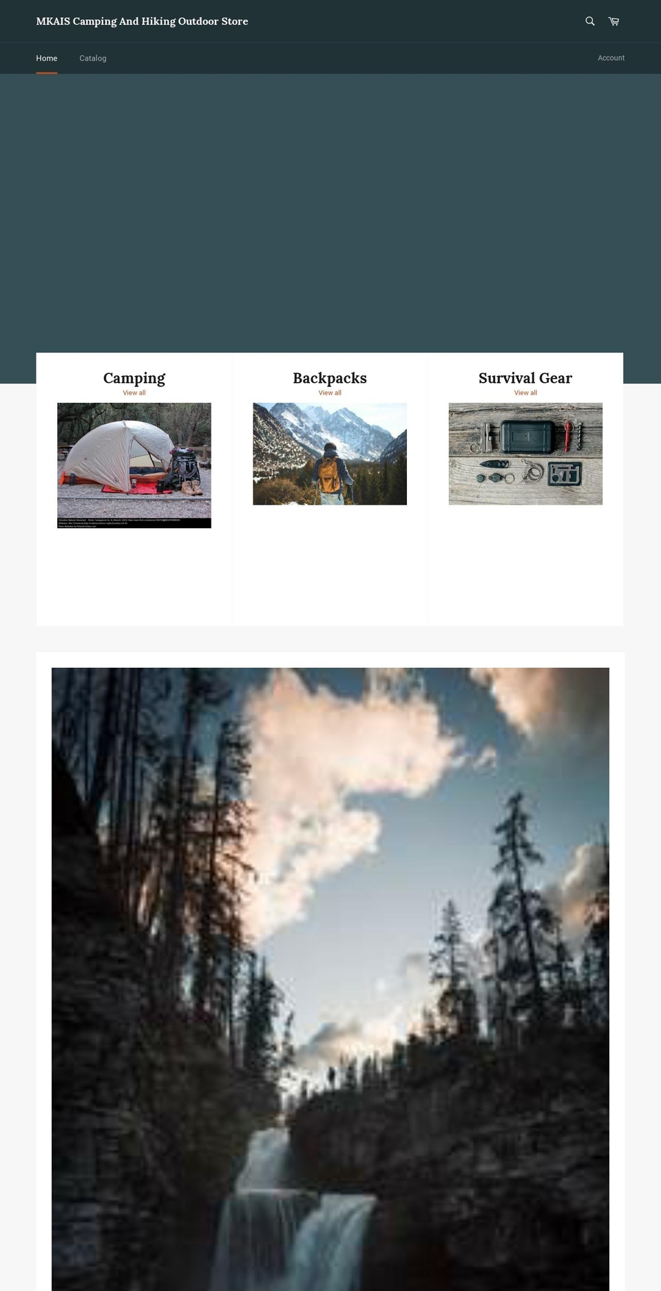 mkais.com — Shopify storefront screenshot