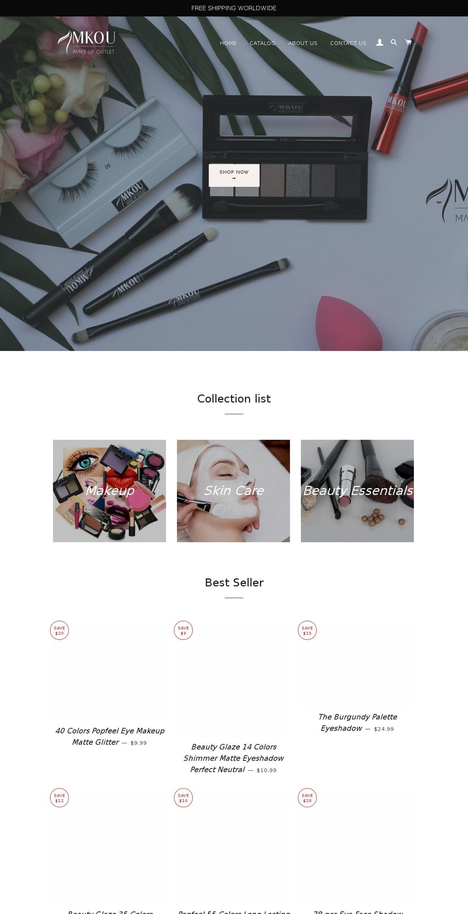 mkou.net shopify website screenshot