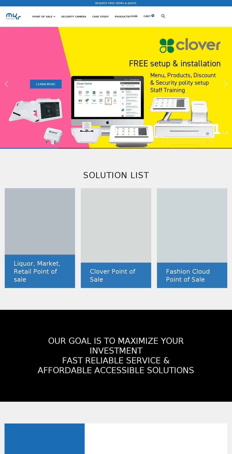 mkrpos.com — Shopify storefront screenshot