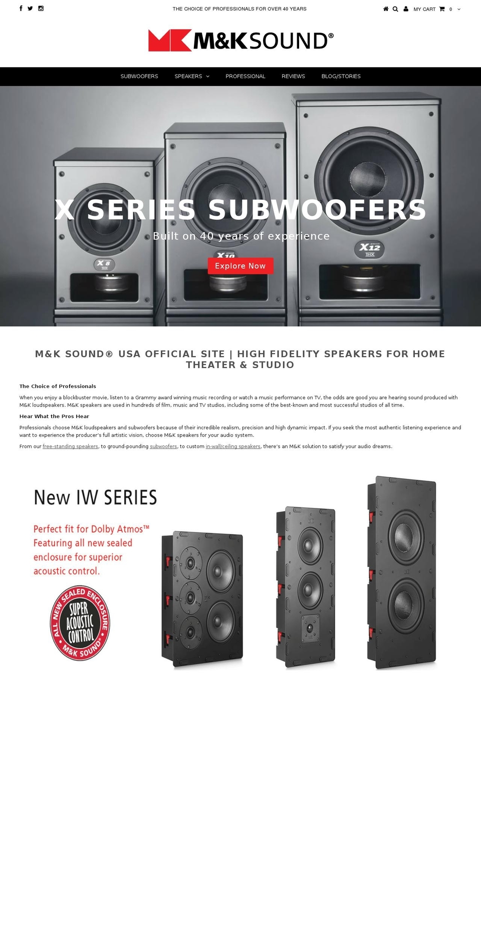 mksoundus.com shopify website screenshot