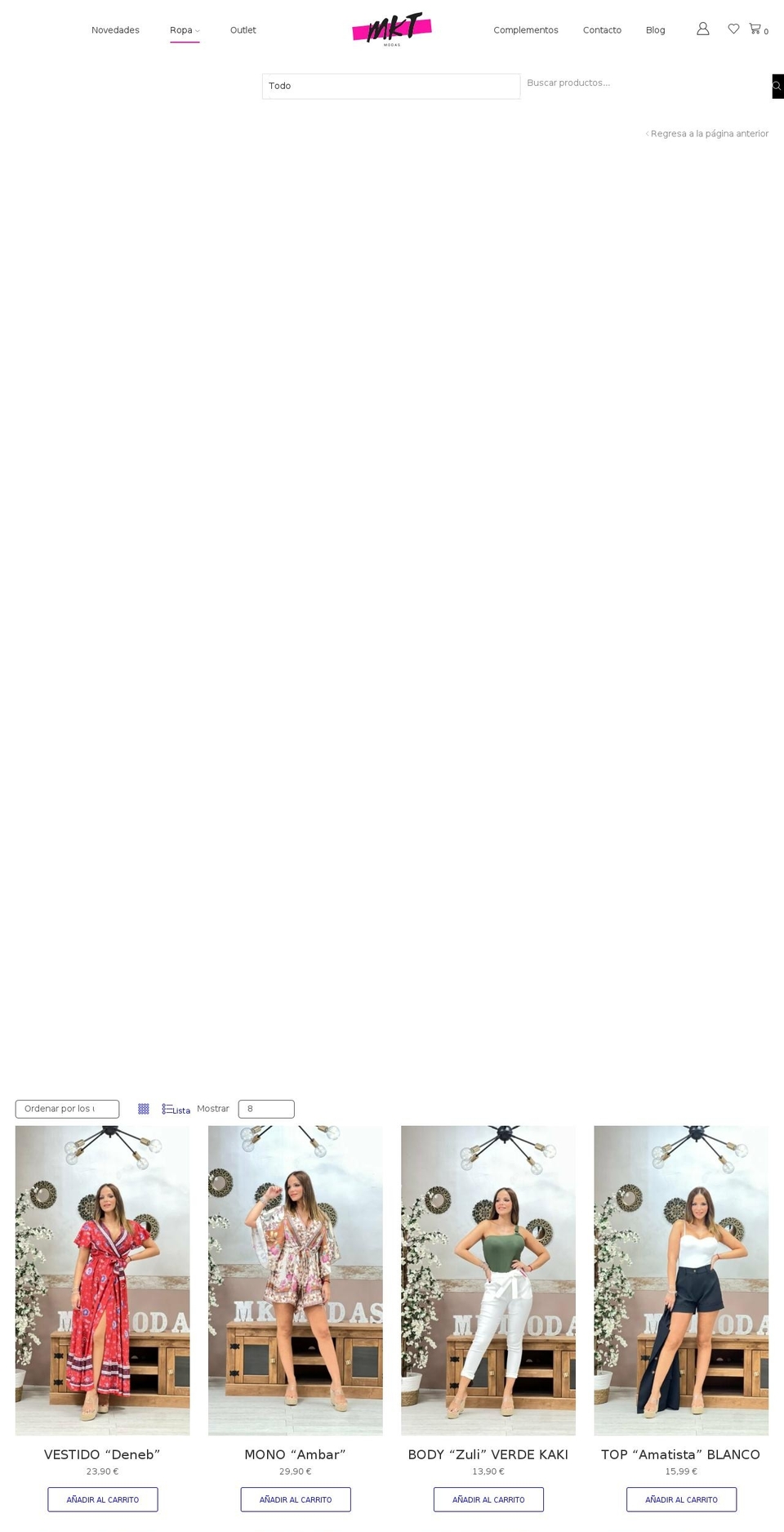 mktmodas.com — Shopify storefront screenshot