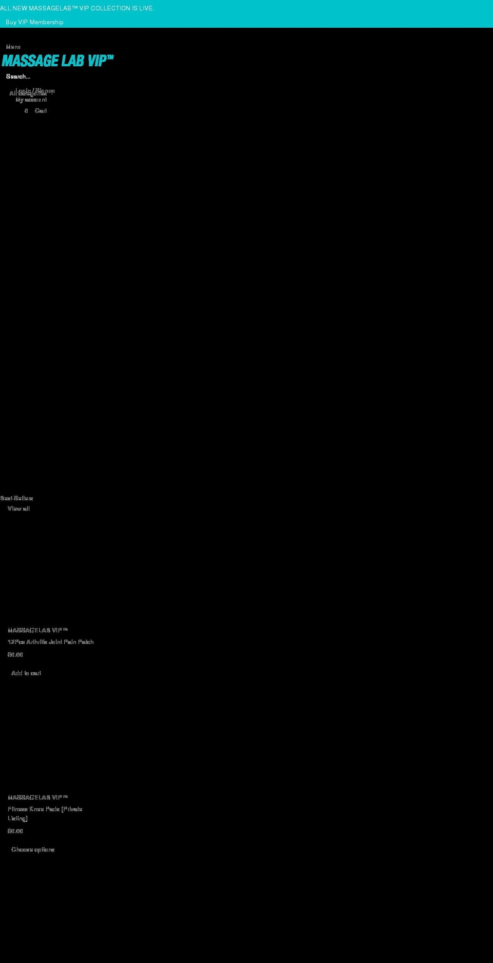 mlabvip.com shopify website screenshot