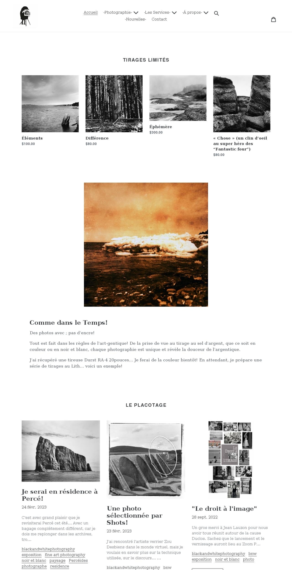 mlheureuxroy.com shopify website screenshot