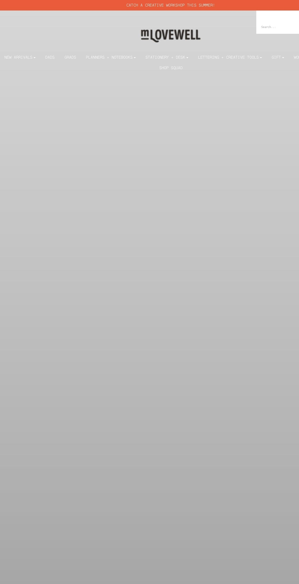 mlovewell.com shopify website screenshot