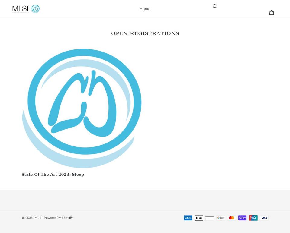 mlsi.myshopify.com shopify website screenshot