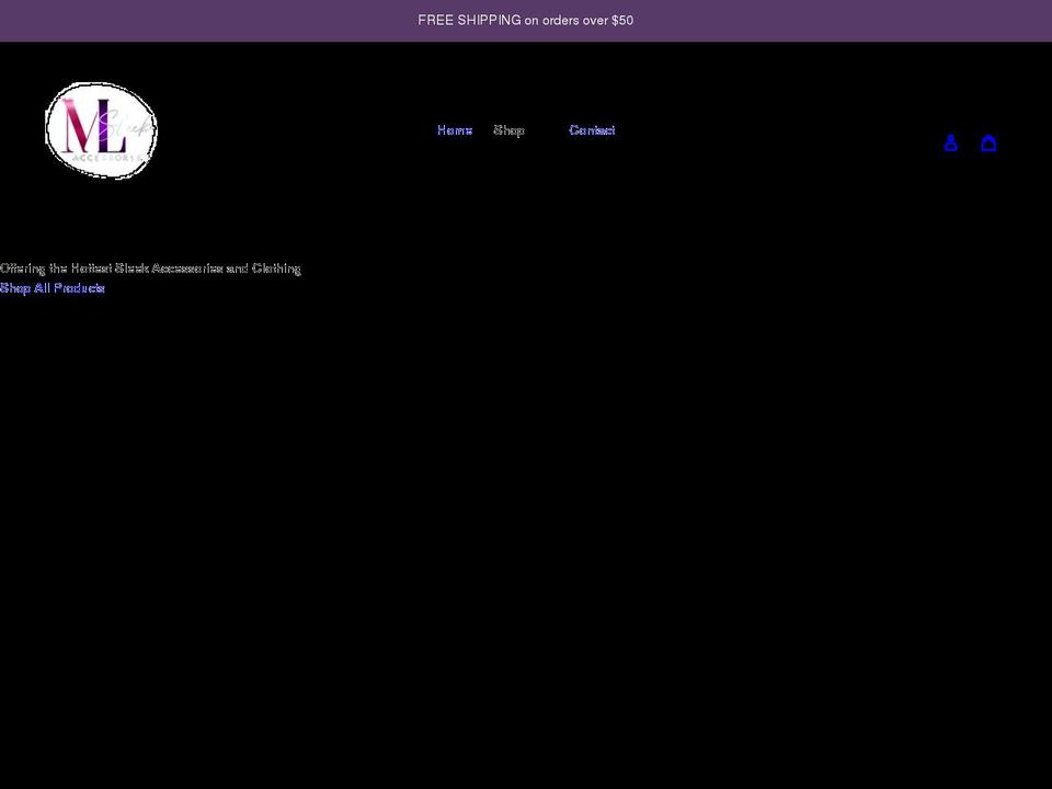 mlsleekaccessories.com shopify website screenshot