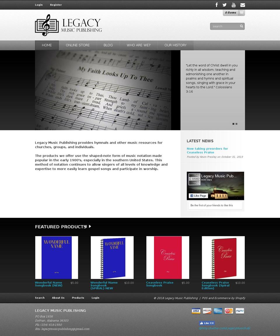 Stratus Shopify theme site example mlynwoodsmithpublications.com