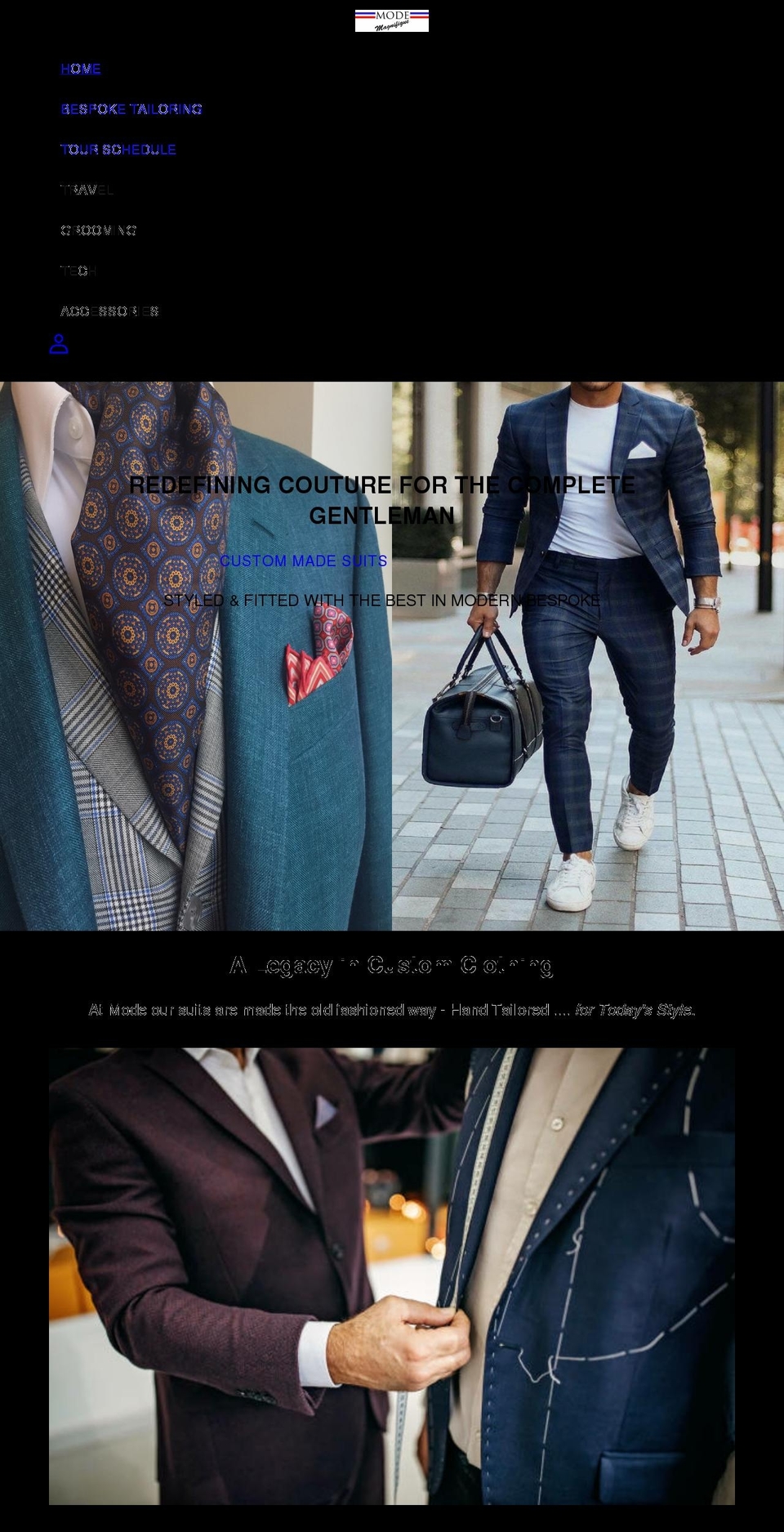mmagnifique.com shopify website screenshot