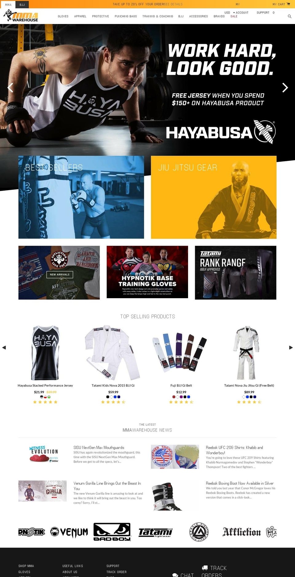 [DO NOT EDIT] MMA Warehouse - August 2016 Shopify theme site example mmawarehouse.biz