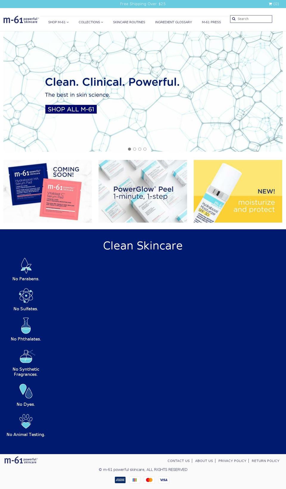 M-61 (based on Minimal) Shopify theme site example mmbskincare.com