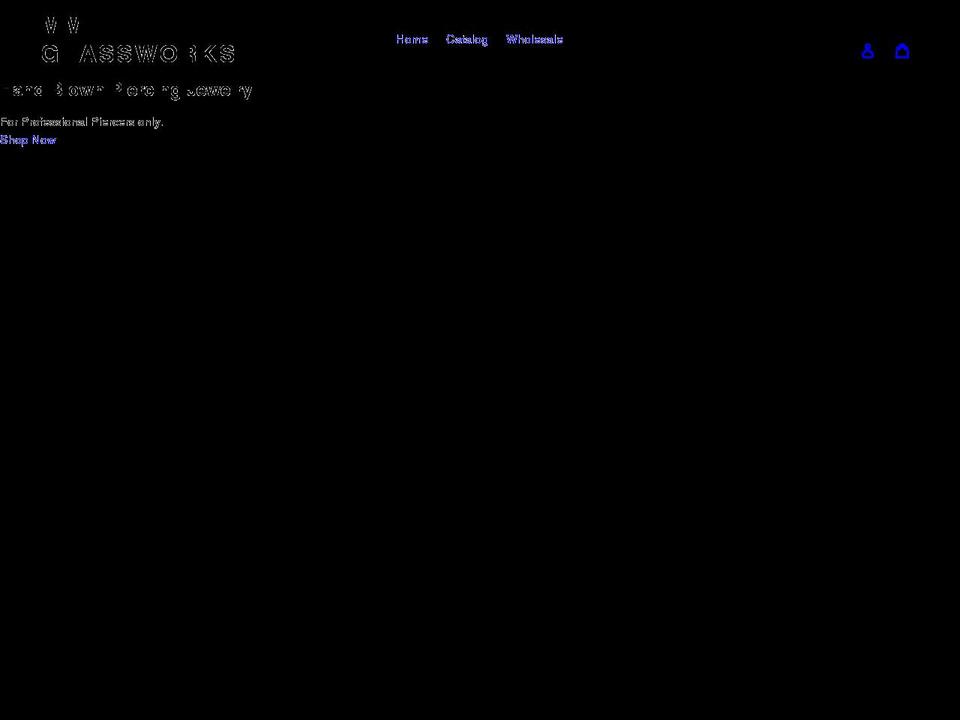 mmglassworks.com shopify website screenshot