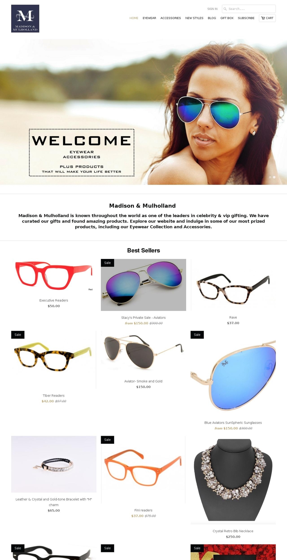 mmluxe.com shopify website screenshot