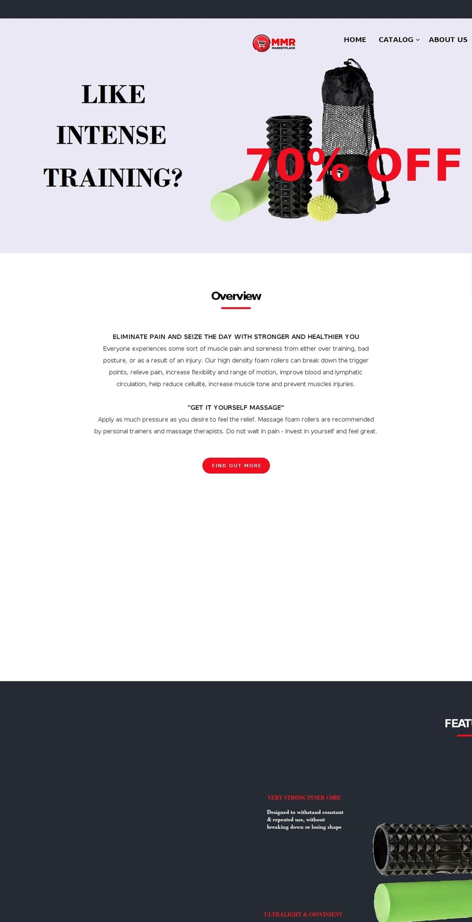 mmrmarketplace.com shopify website screenshot