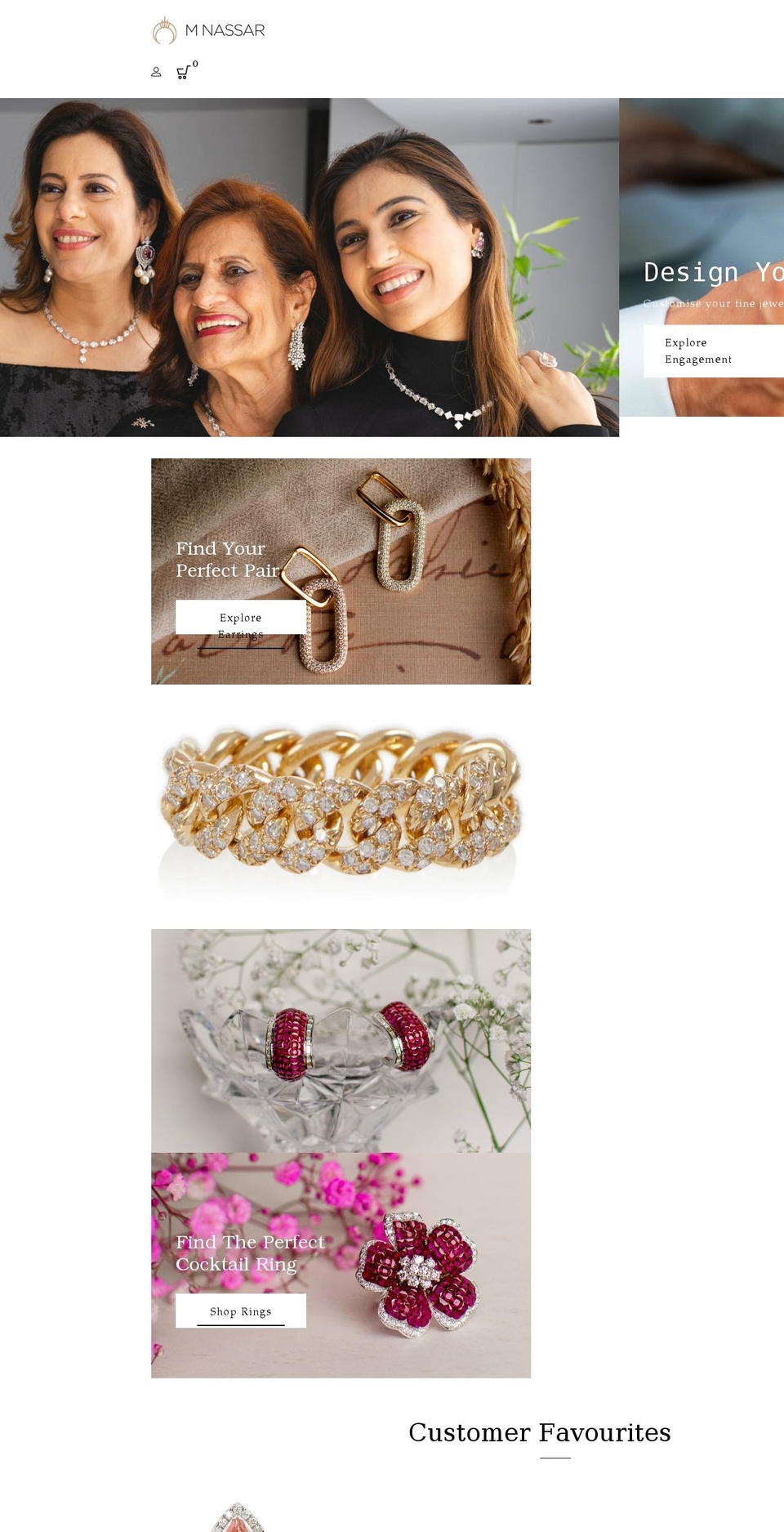 mnassar.co.uk shopify website screenshot