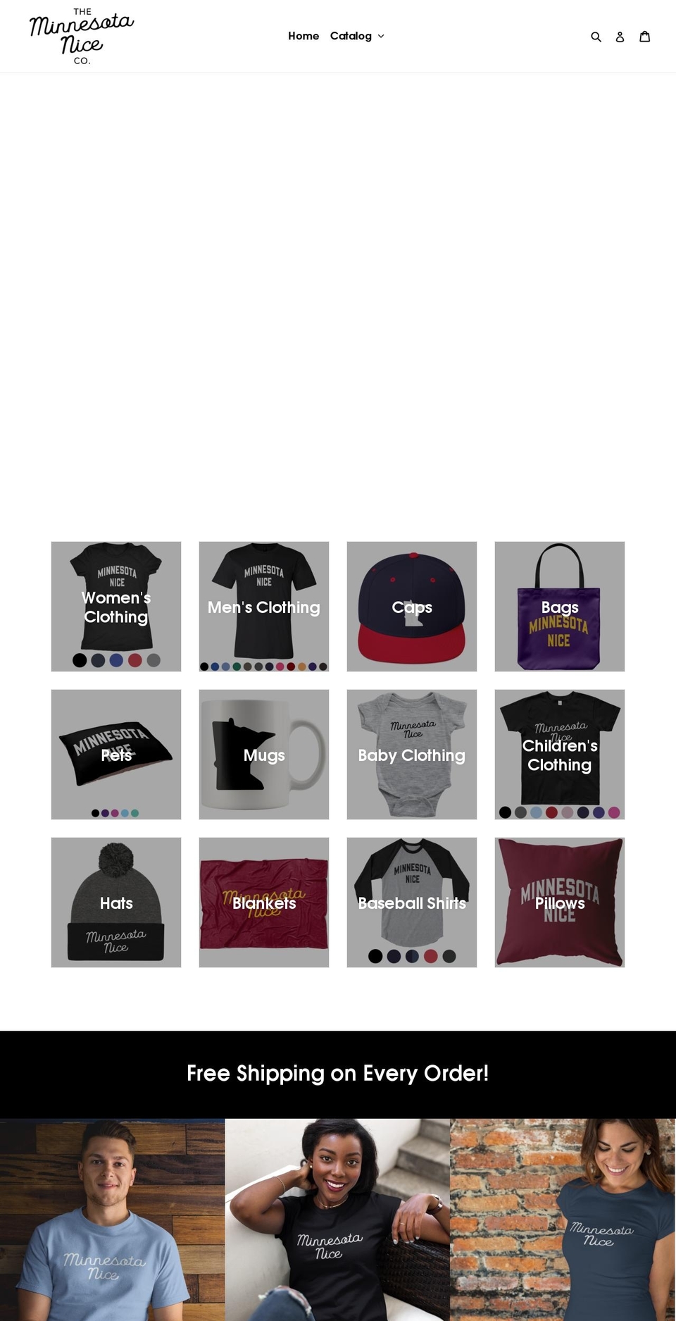 mnnicecompany.com — Shopify storefront screenshot