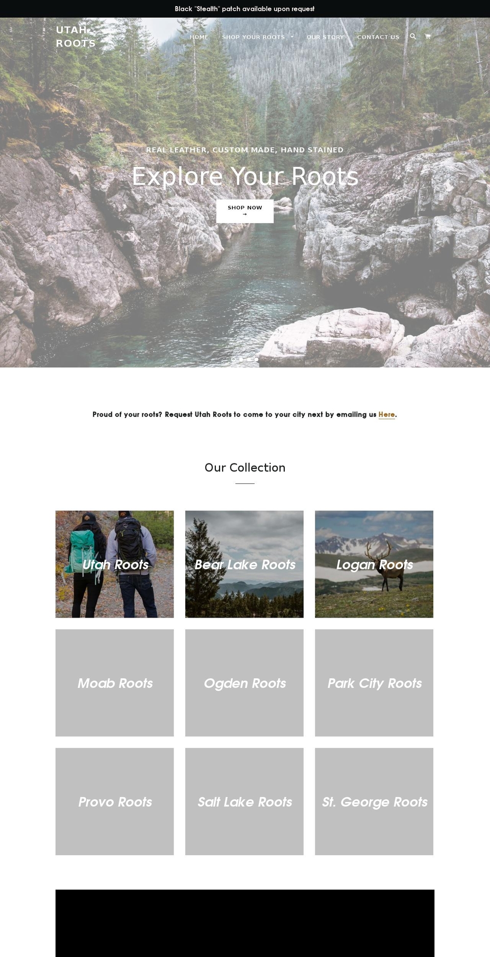 moabroots.com — Shopify storefront screenshot