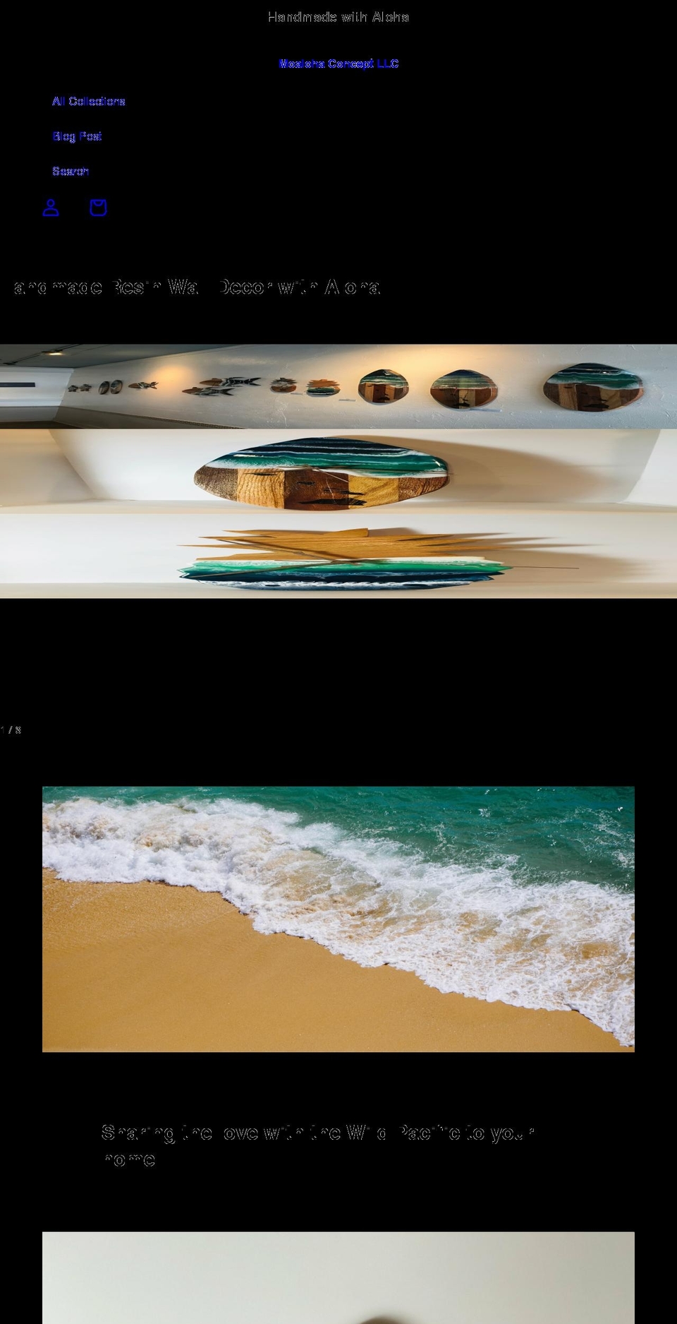 moalohaconceptllc.com shopify website screenshot