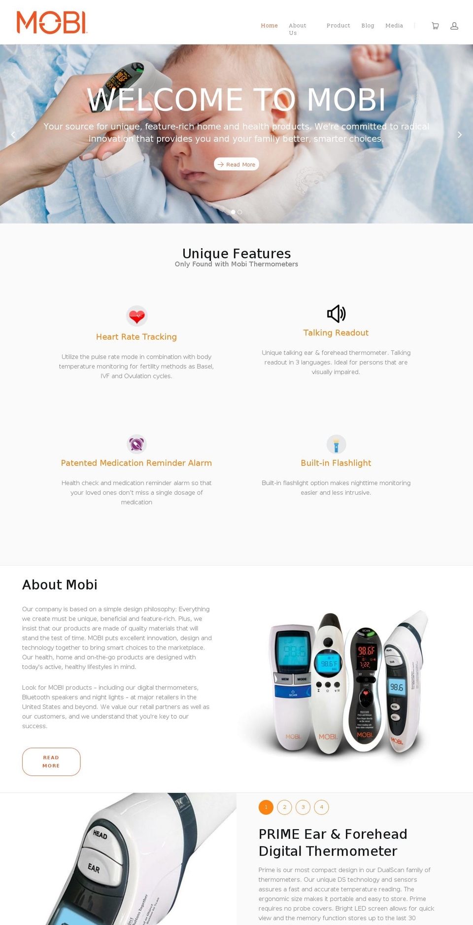 mobi-inc.co shopify website screenshot