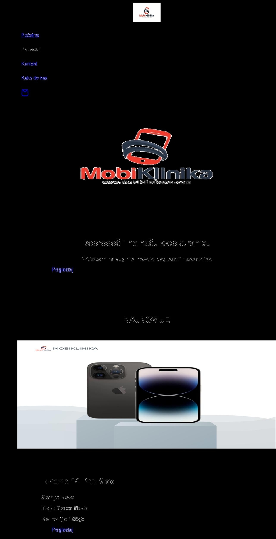 mobiklinikabn.com shopify website screenshot