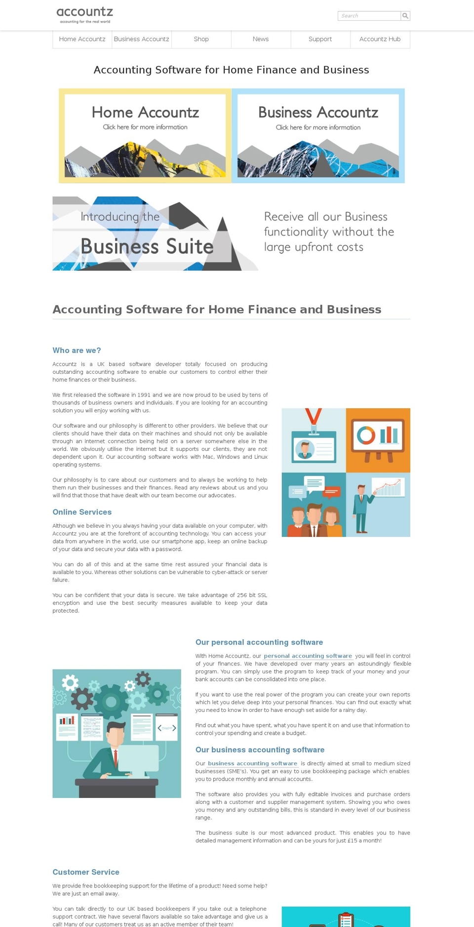 mobileaccountz.com shopify website screenshot