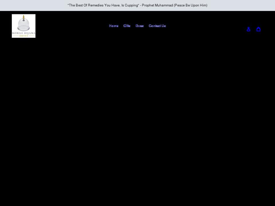 mobilehijamaservice.com shopify website screenshot