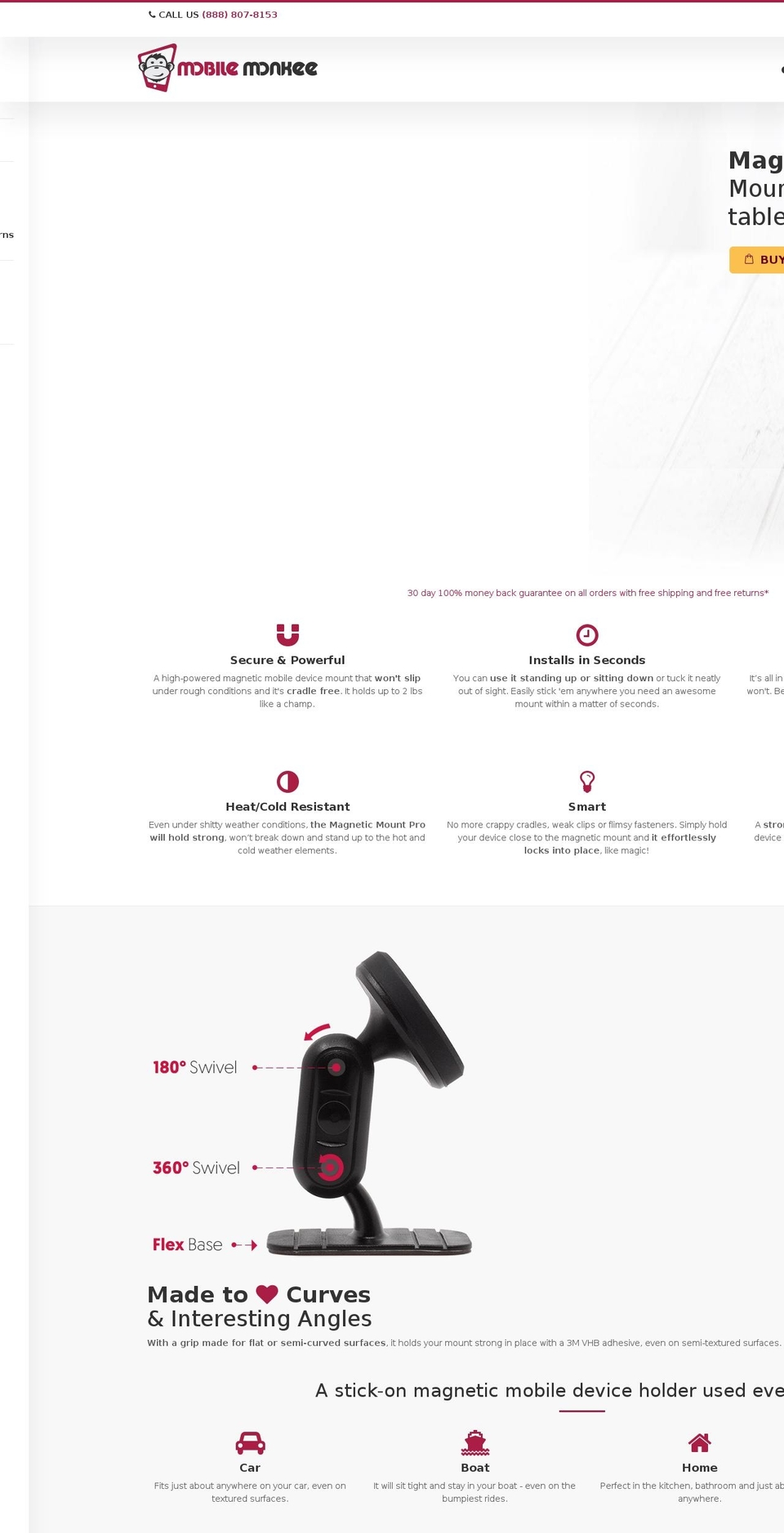 mobilemonkee.com — Shopify storefront screenshot