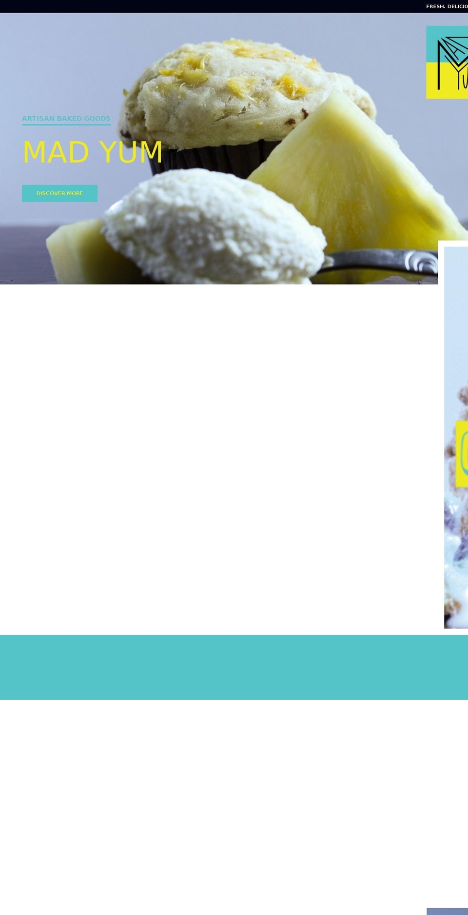 mobilemuffinman.com — Shopify storefront screenshot