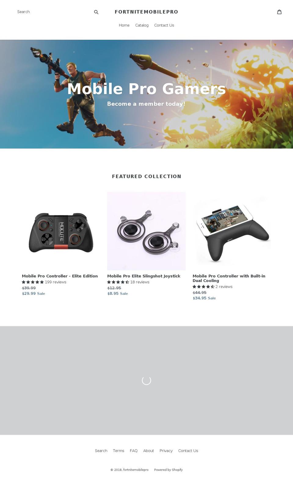 mobileprogamer.com — Shopify storefront screenshot