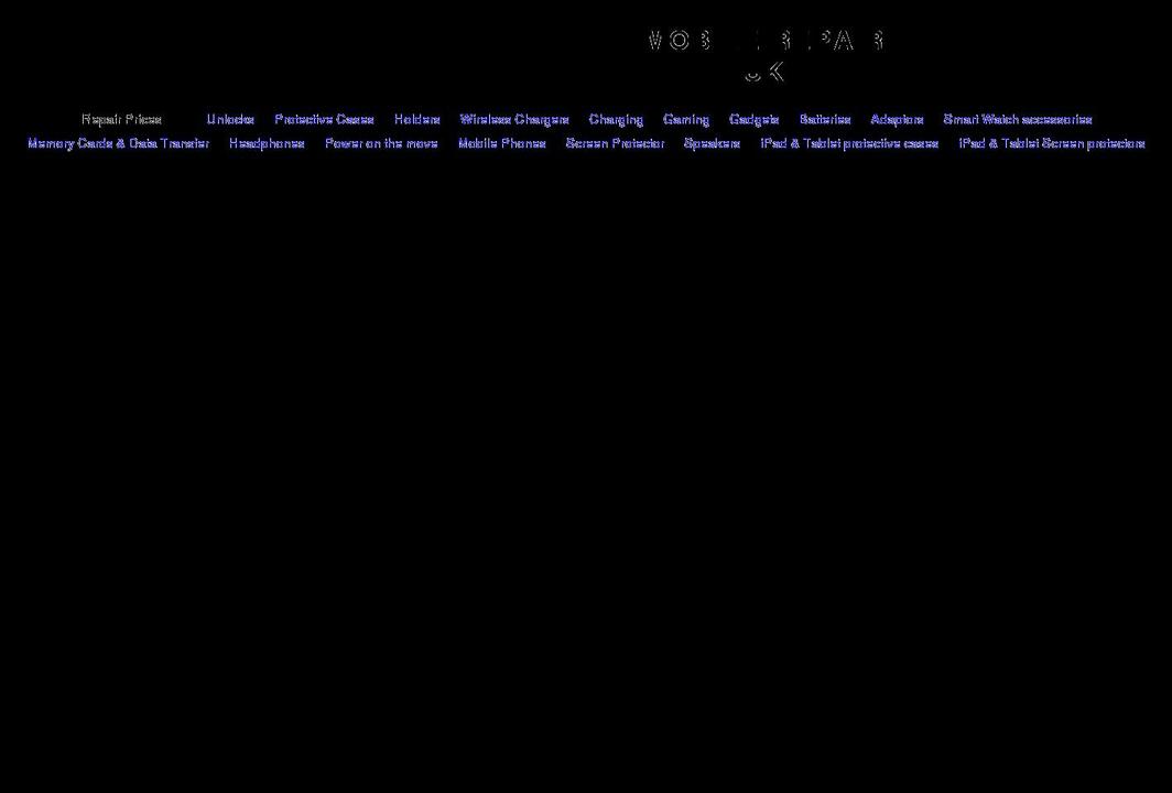 mobilerepairuk.com shopify website screenshot