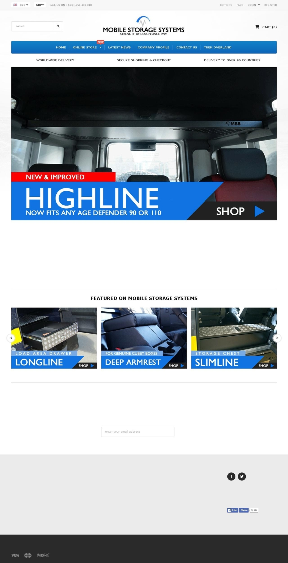 Mobile Storage Systems Shopify theme site example mobilestoragesystems.net