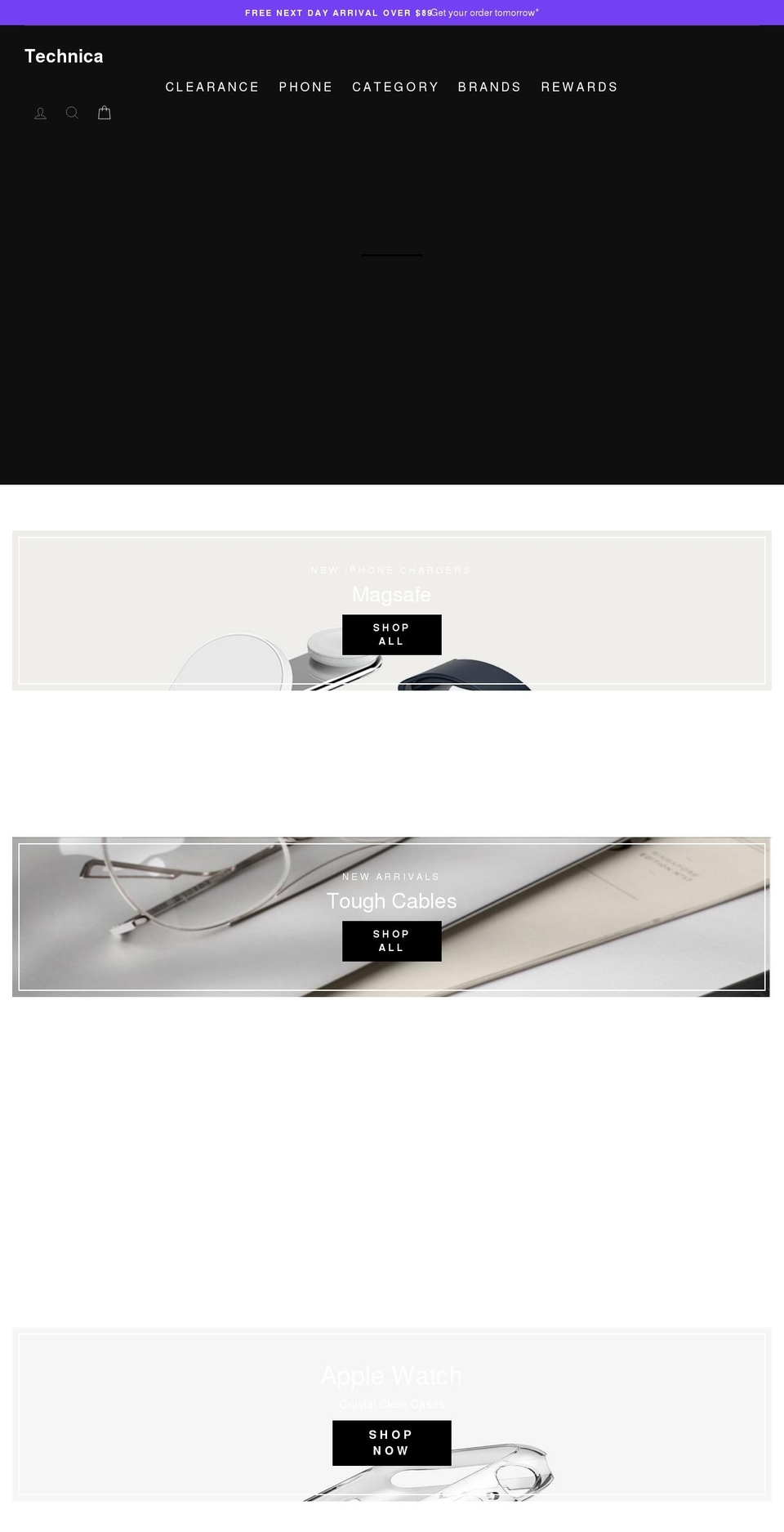 mobiletechnica.com.au shopify website screenshot
