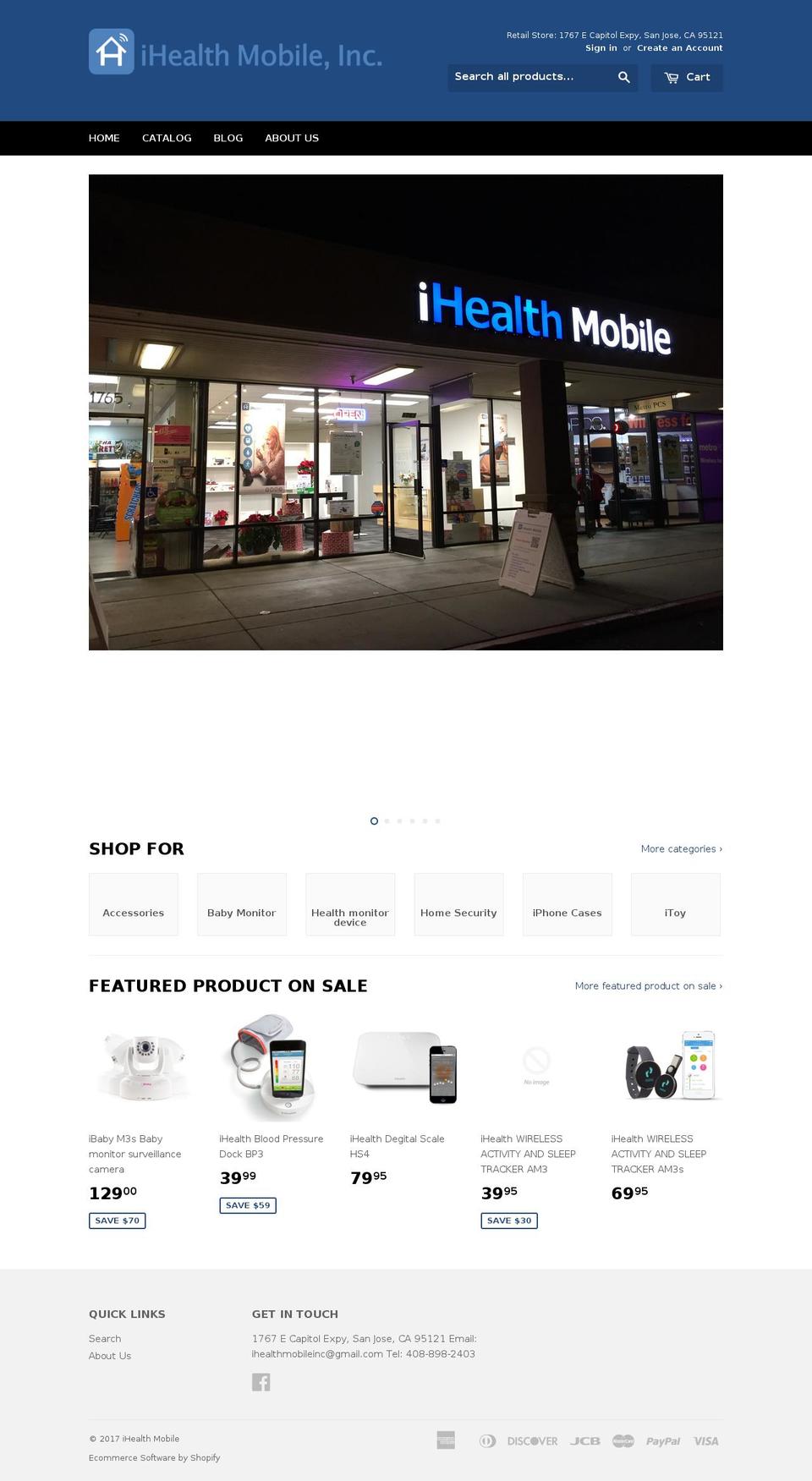 mobiletekstore.com shopify website screenshot