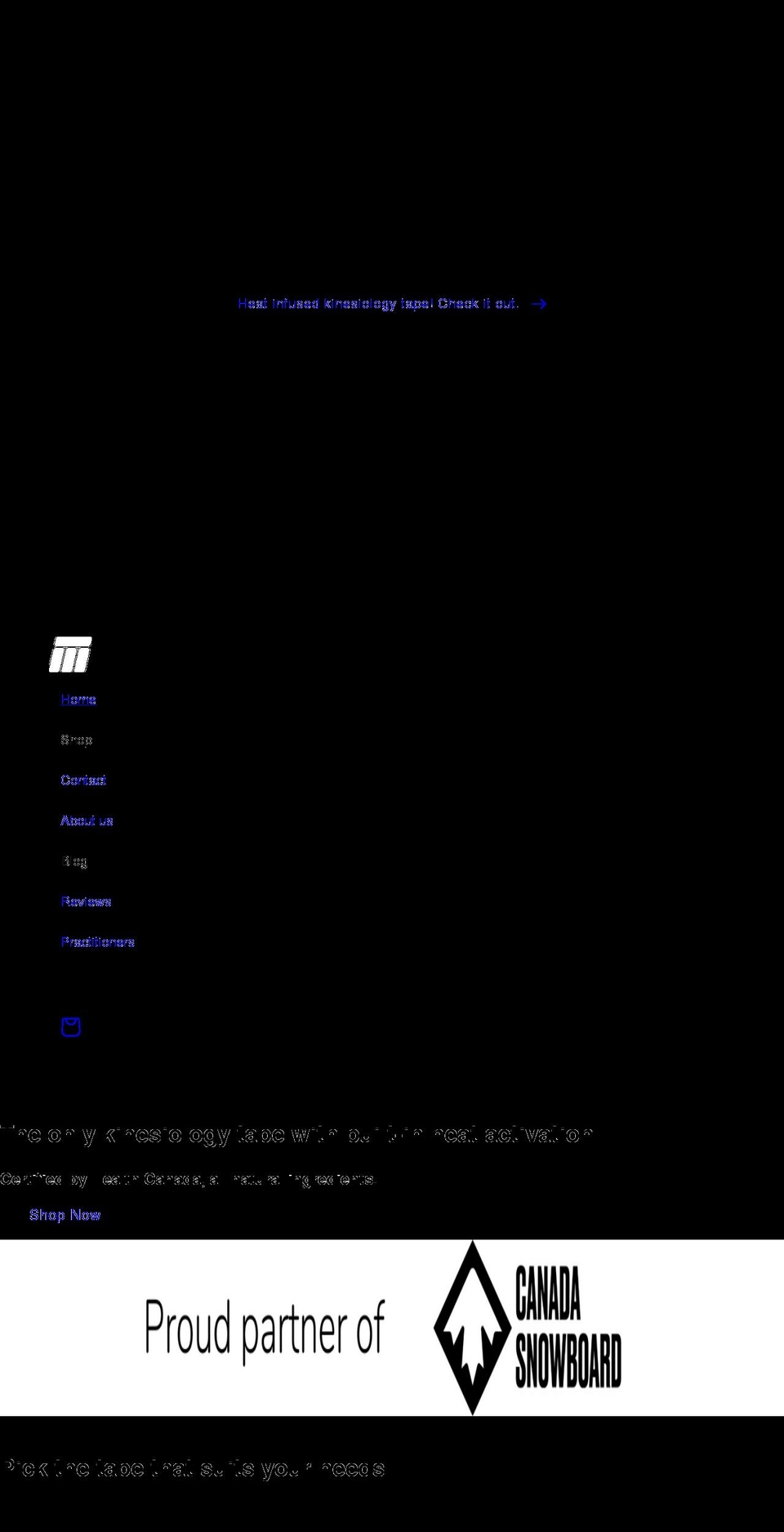 mobilitytape.com shopify website screenshot