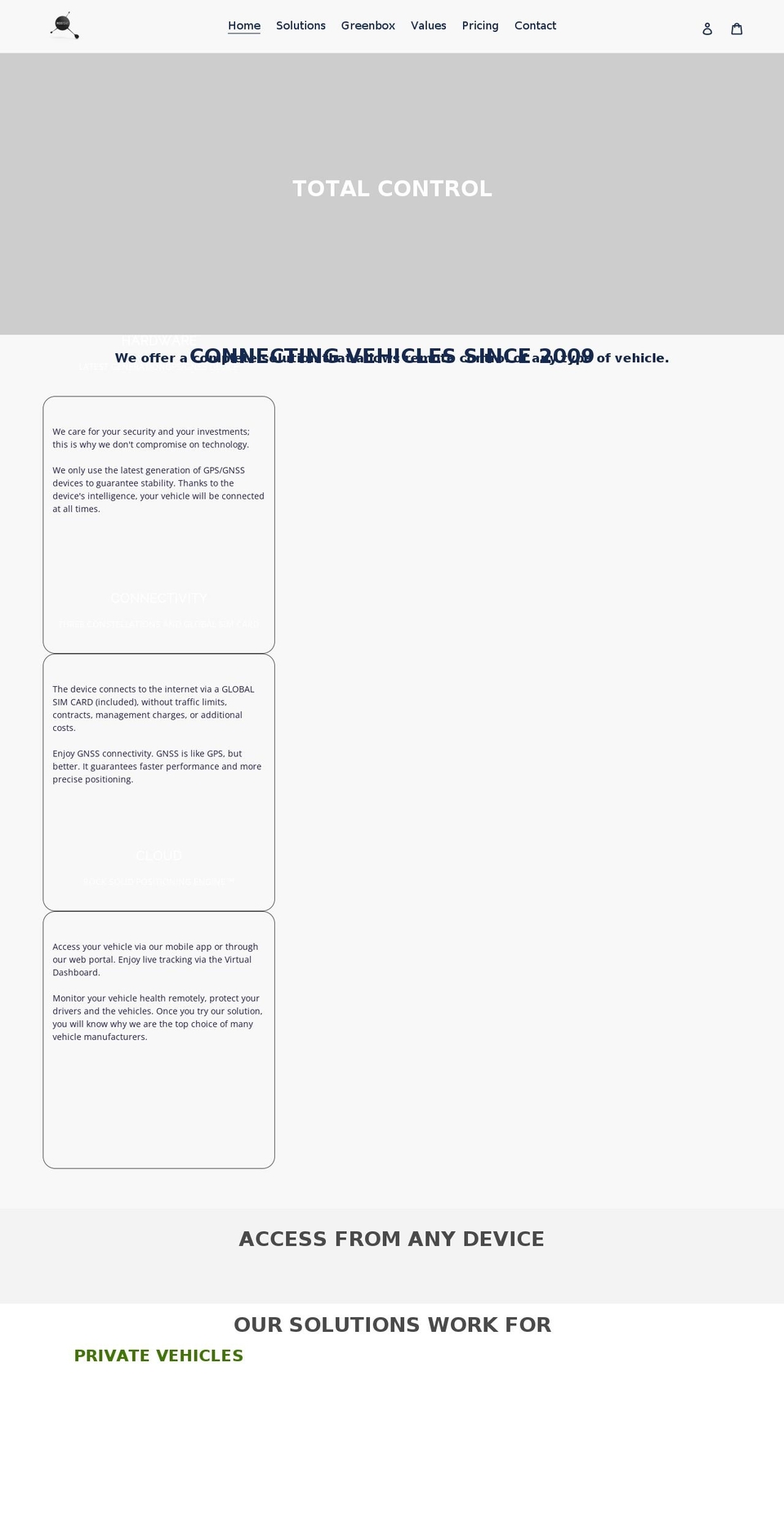 mobisat.com shopify website screenshot