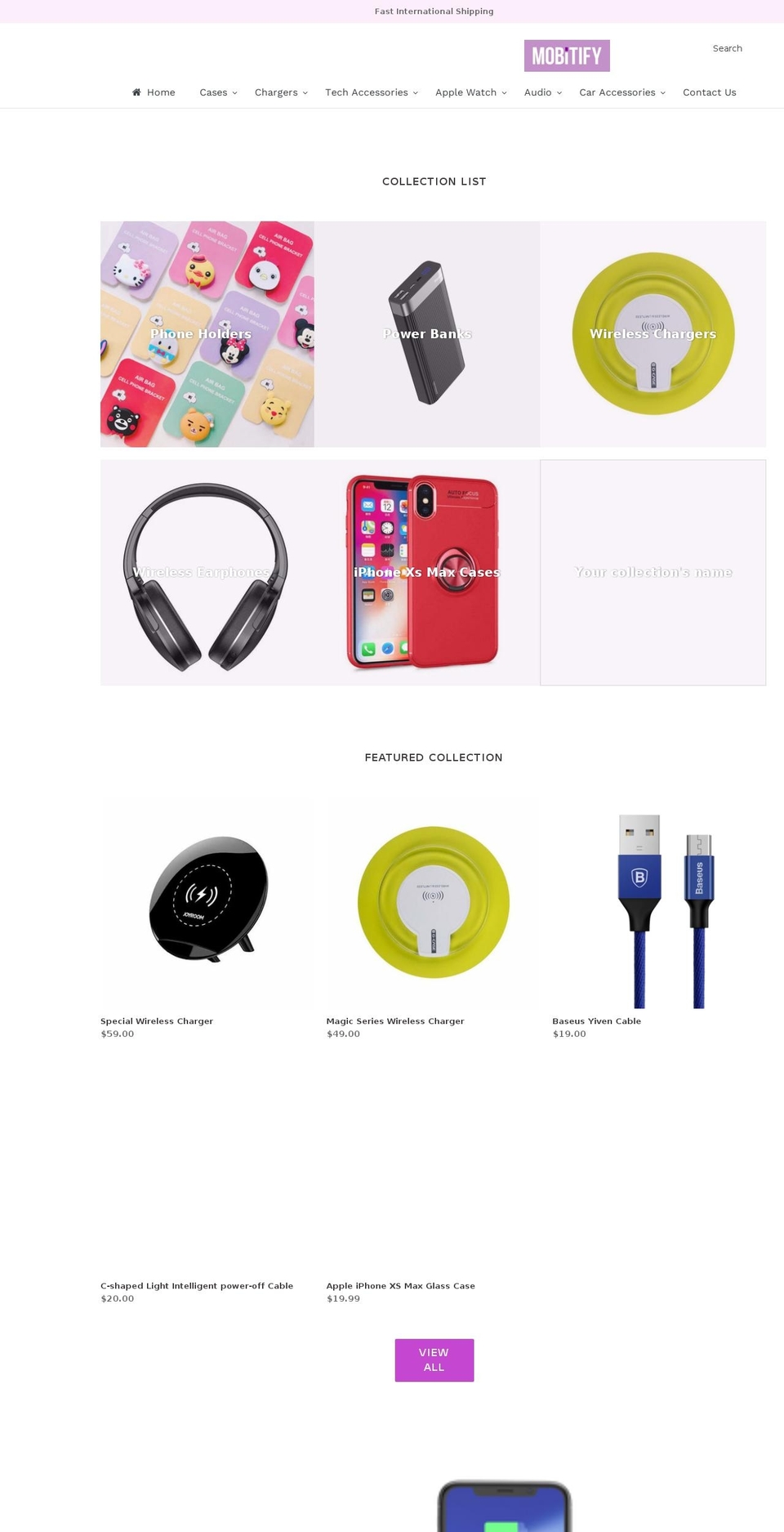mobitify.com shopify website screenshot