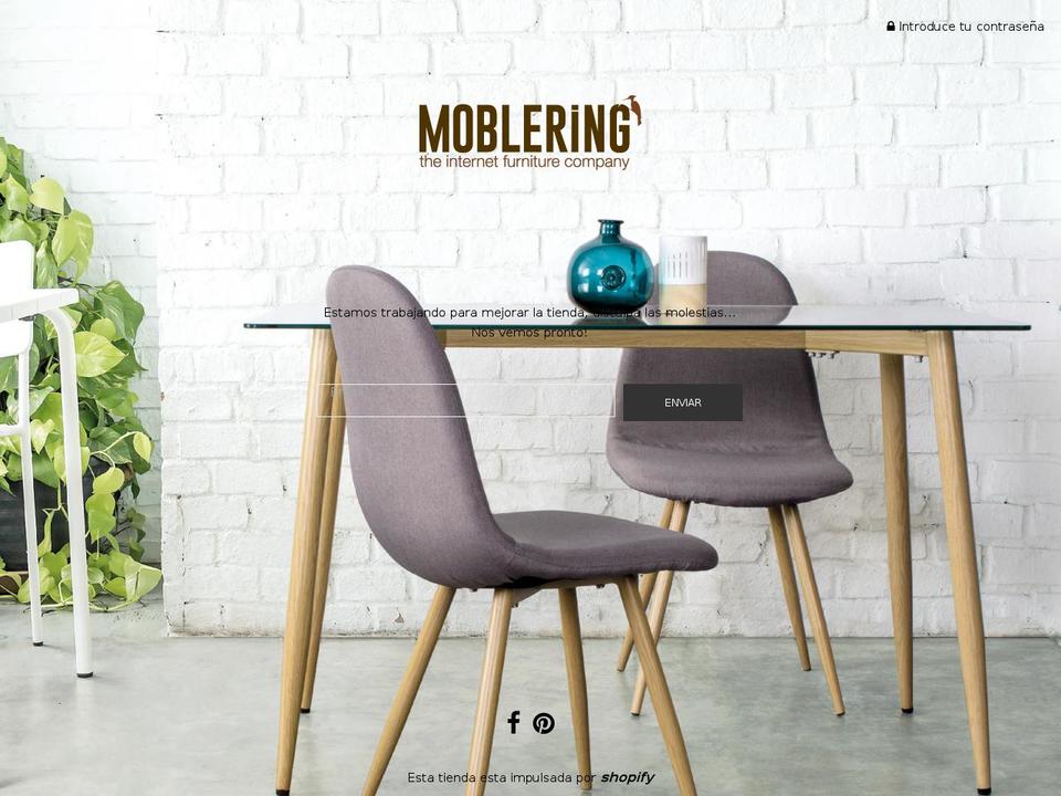 moblering.net shopify website screenshot