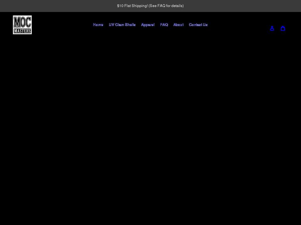 moc-masters.com shopify website screenshot