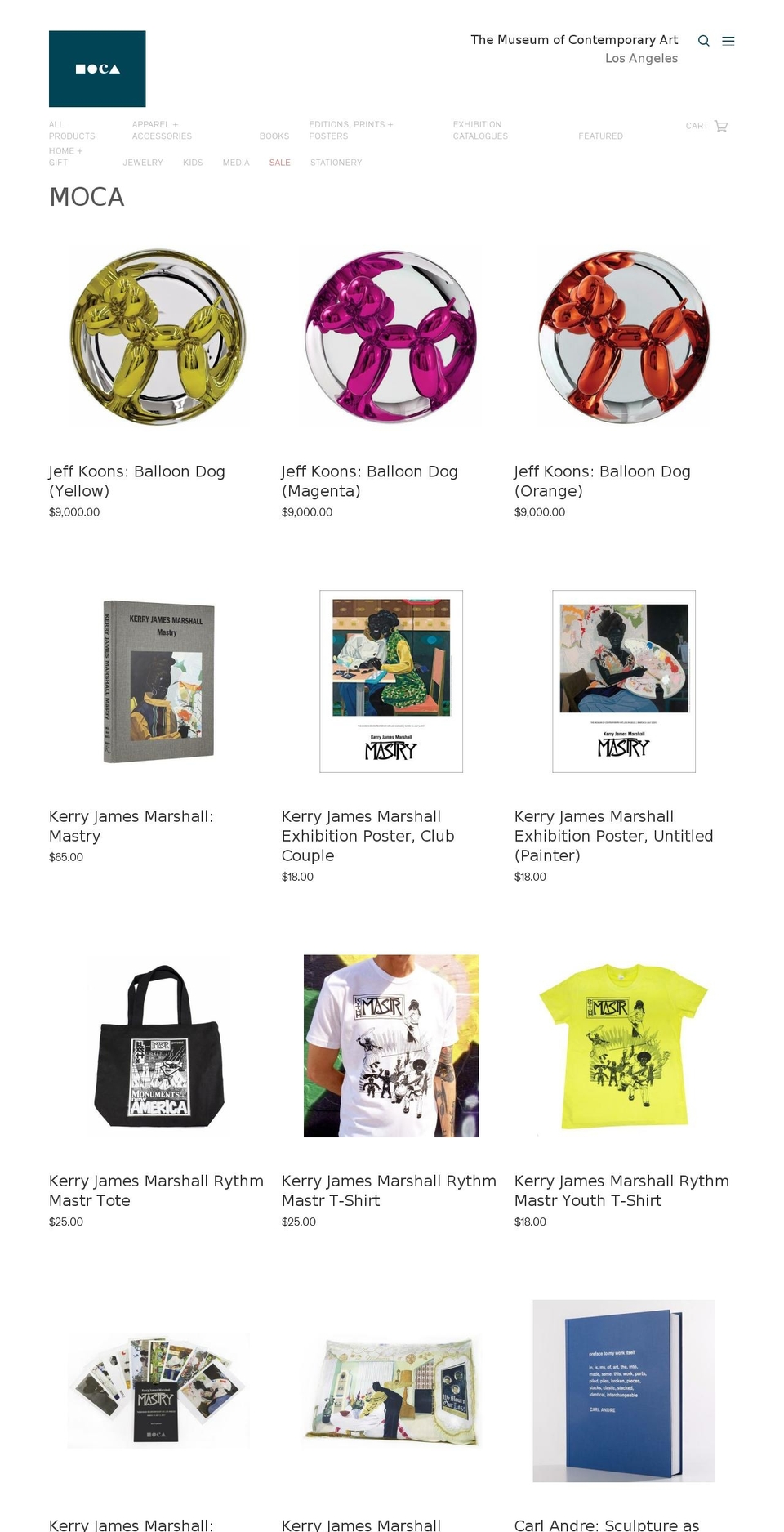 mocastore.org shopify website screenshot