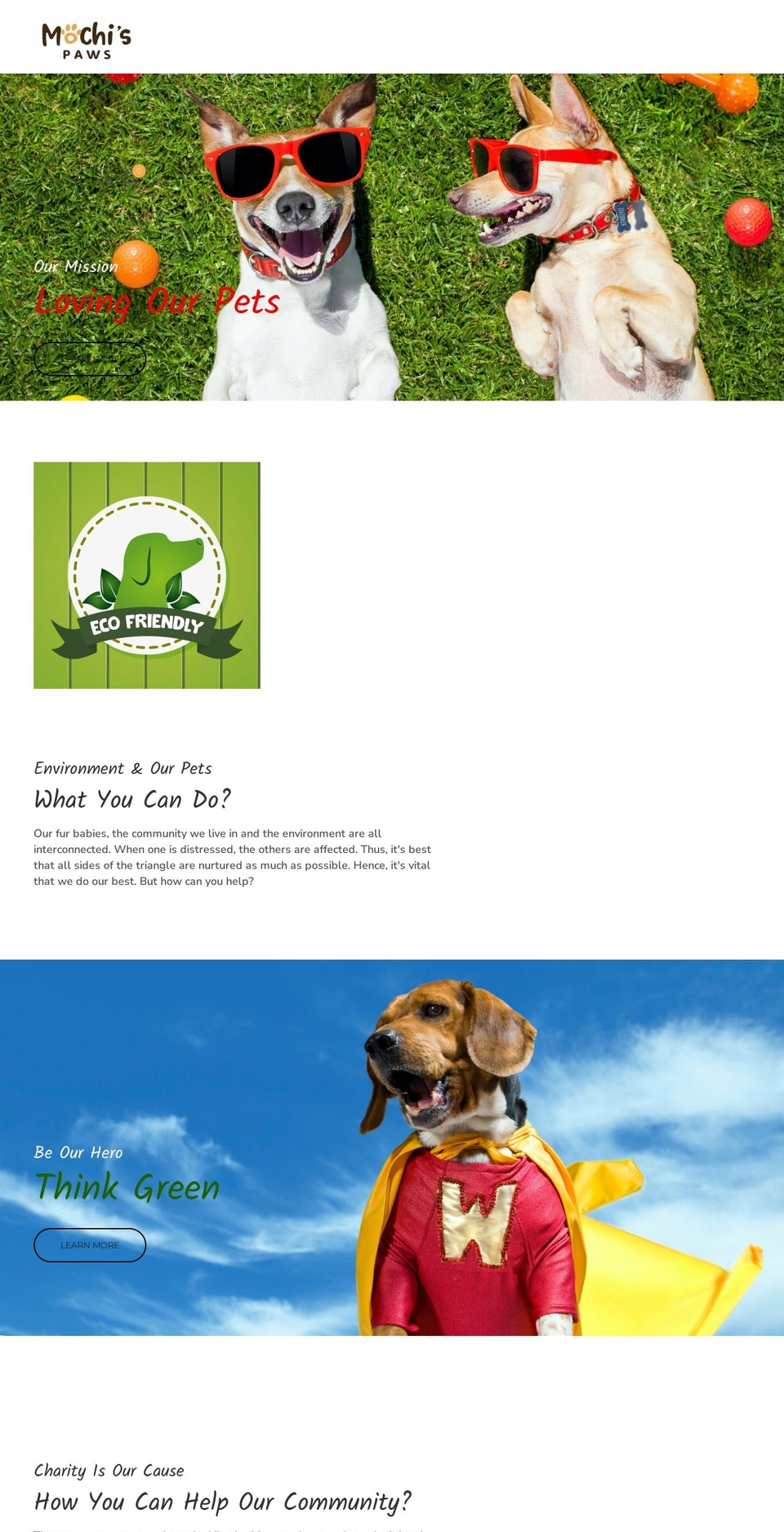 Petfood-shopify theme-v-- Shopify theme site example mochispaws.com