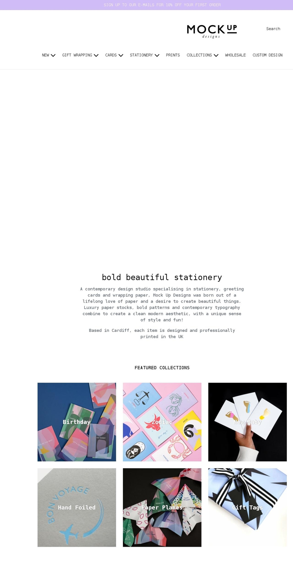 mockupdesigns.co.uk shopify website screenshot